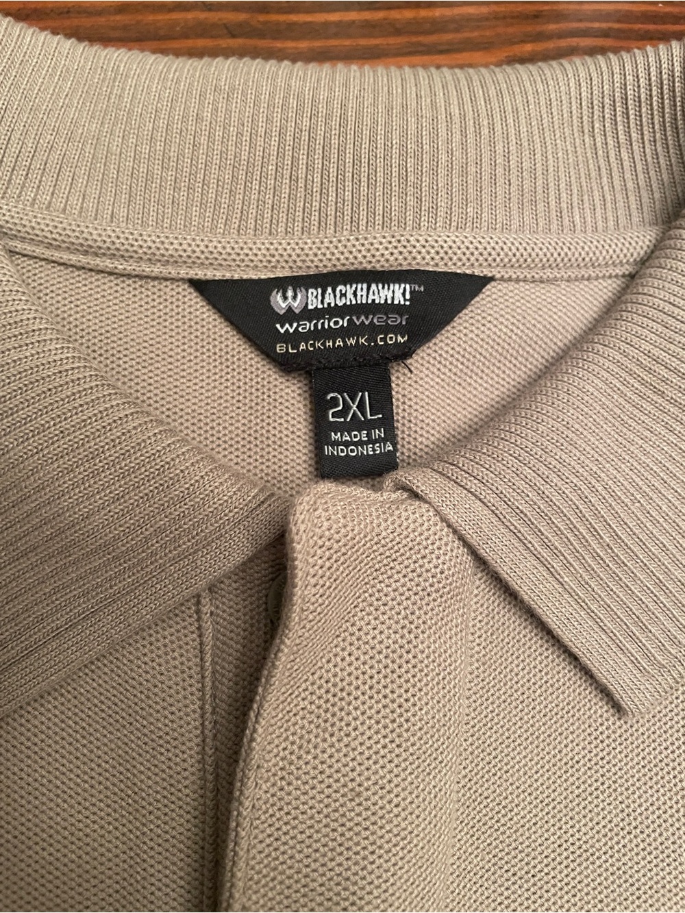 Blackhawk Men's Tactical Polo - Tan - Picture 4 of 4